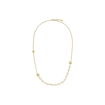 FENDI Brass Necklaces Women's Gold