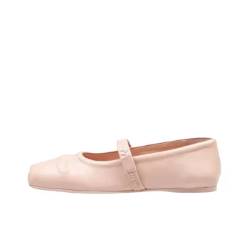MARNI Logo Embossed Ballet Flats Women's