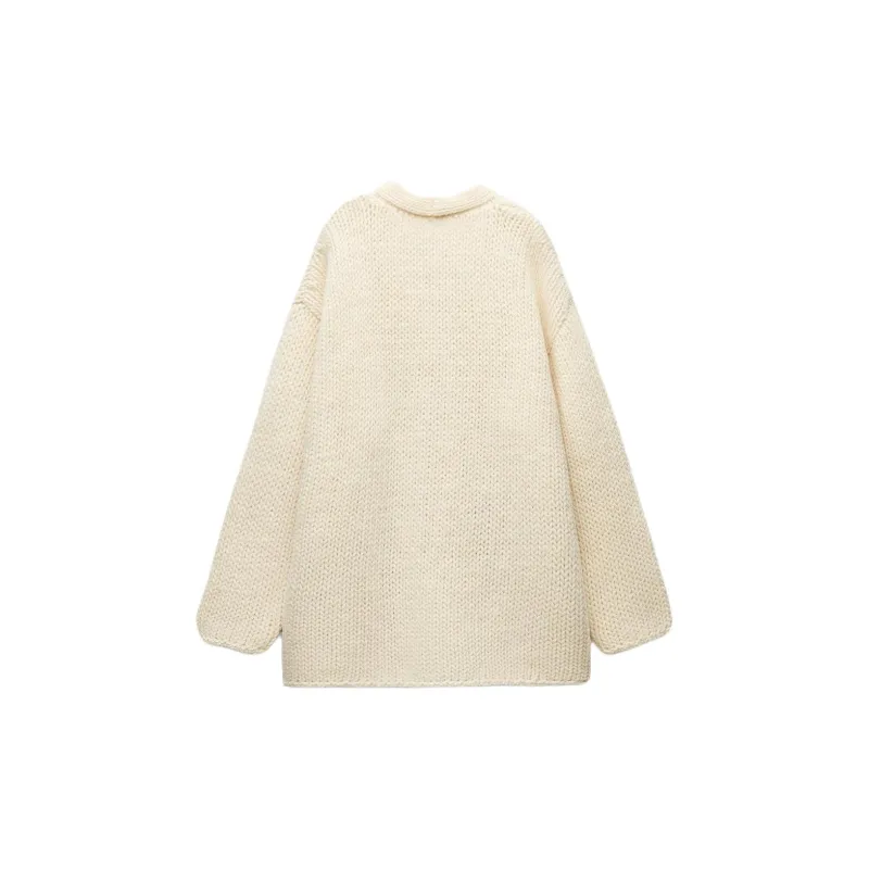 ZARA Sweater Women's Natural Color-1