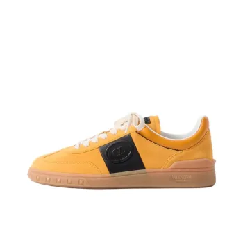 Valentino UPVILLAGE Low Top Skateboard Shoes Men's Yellow