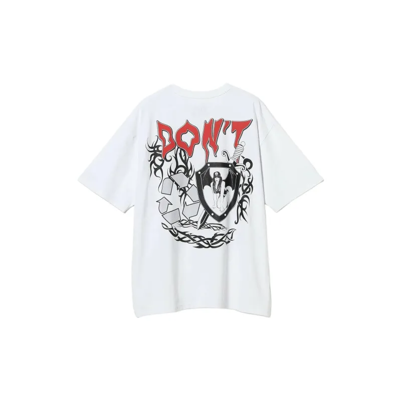 Beams T Shirts Men White-1