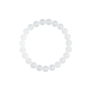 Clear Snow Hetian Jade Bracelets White Jade Unisex