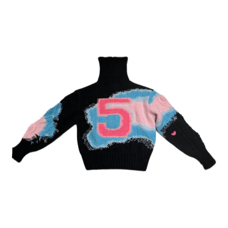 CHANEL FW22 Cashmere Sweater Women's Black-5