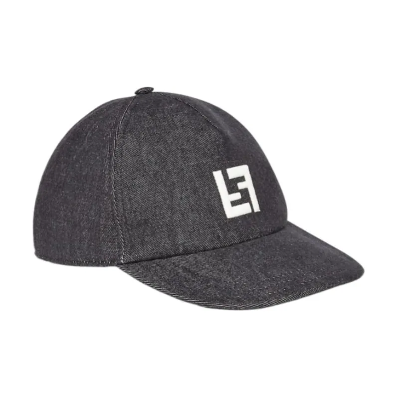 FENDI Embroidered logo Baseball Cap-1