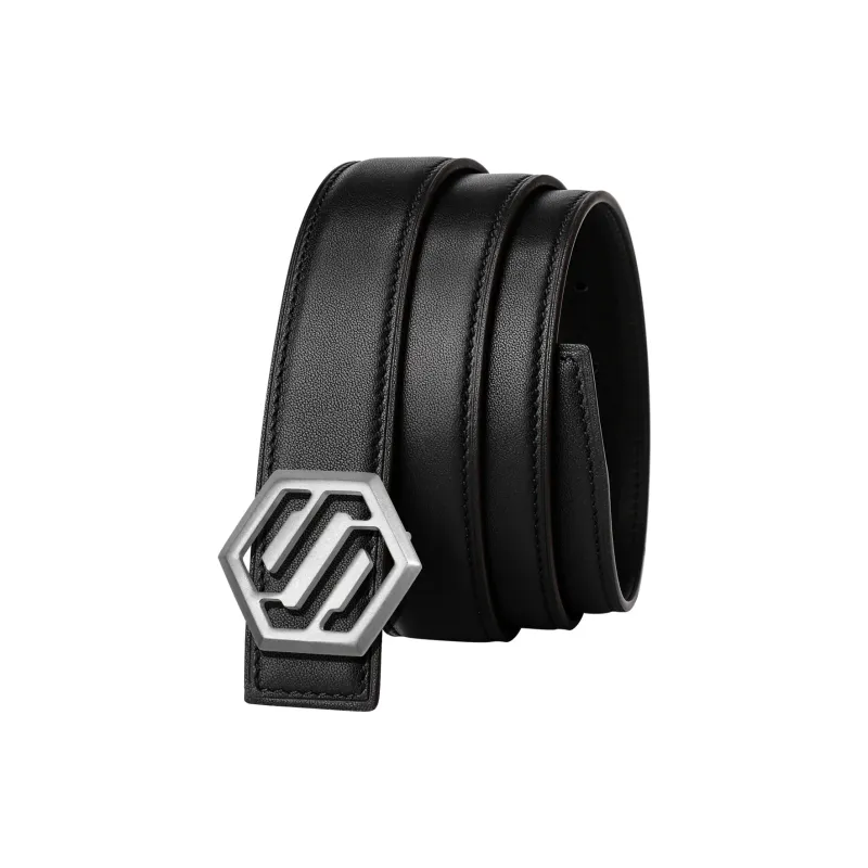 CATELLES Top Grain Cow Leather Leather Belts Unisex 3cm-1