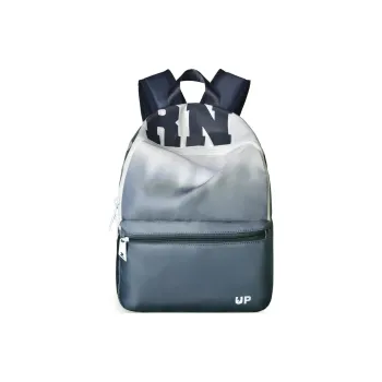 TURN UP Polyester Student Backpack Regular Unisex Dark Blue