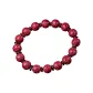 Zisha (Purple Clay) Collectible Coin Single Wrap Beaded Bracelet