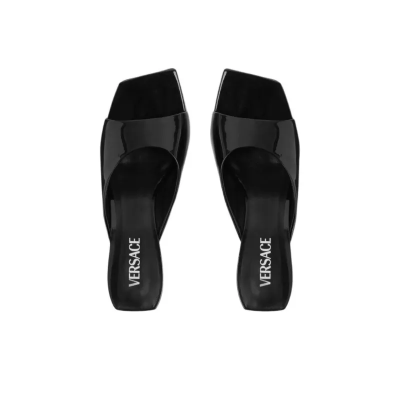 VERSACE Slide Slippers 5.5cm Women's Black-3