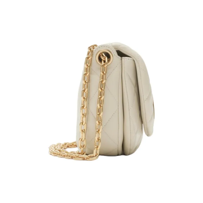 Burberry Lambskin Shoulder Bag Women's Soap White-1