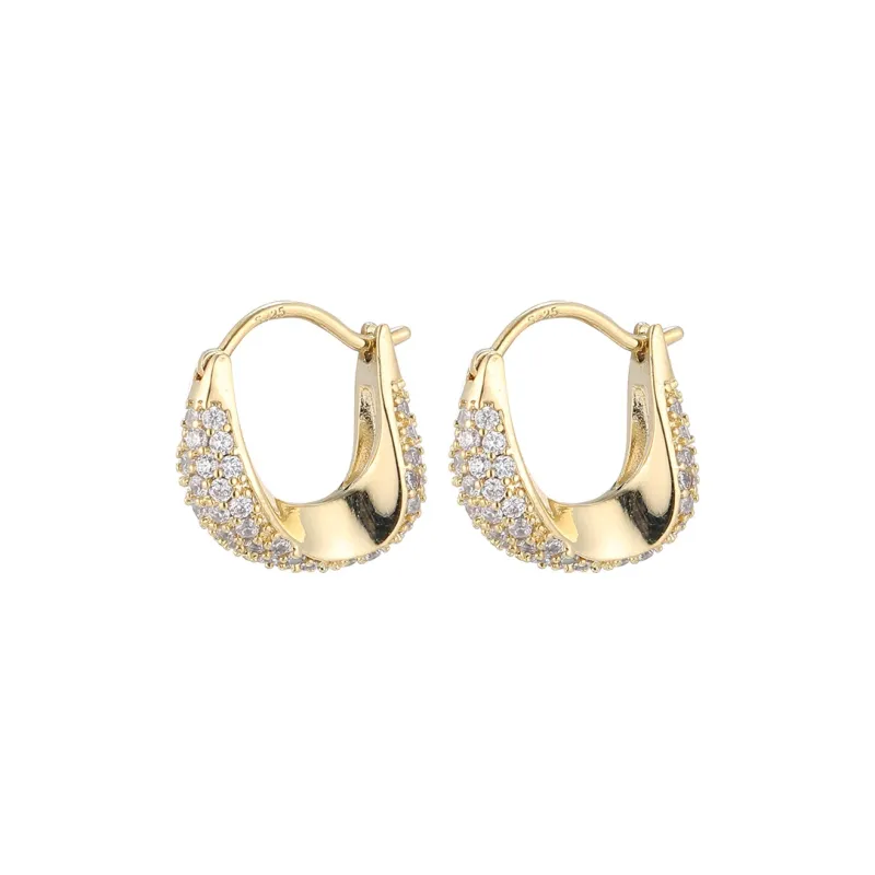 EAR PARTNER 925 Silver Needles Earrings Women's-0
