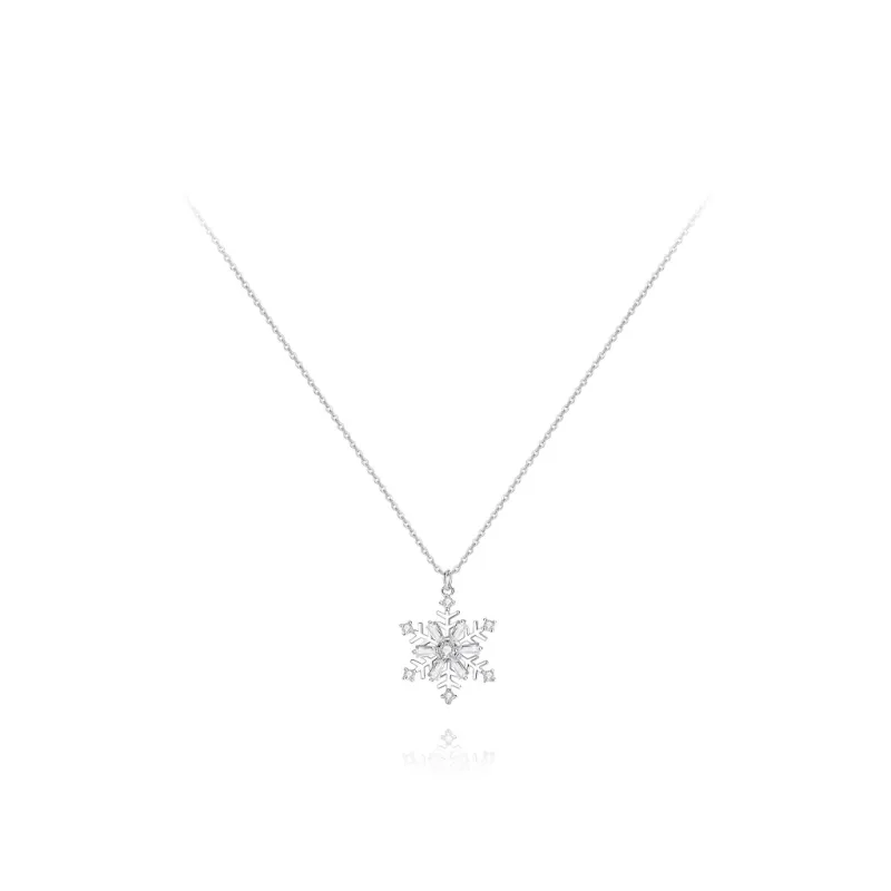 KUMET Zircon Necklaces Women's Couple Birthday Gift For Anniversary-0