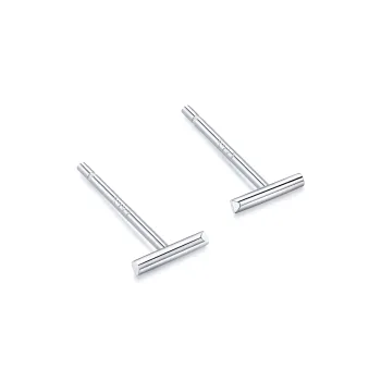 LUCA Sterling Silver Stud Earrings Unisex