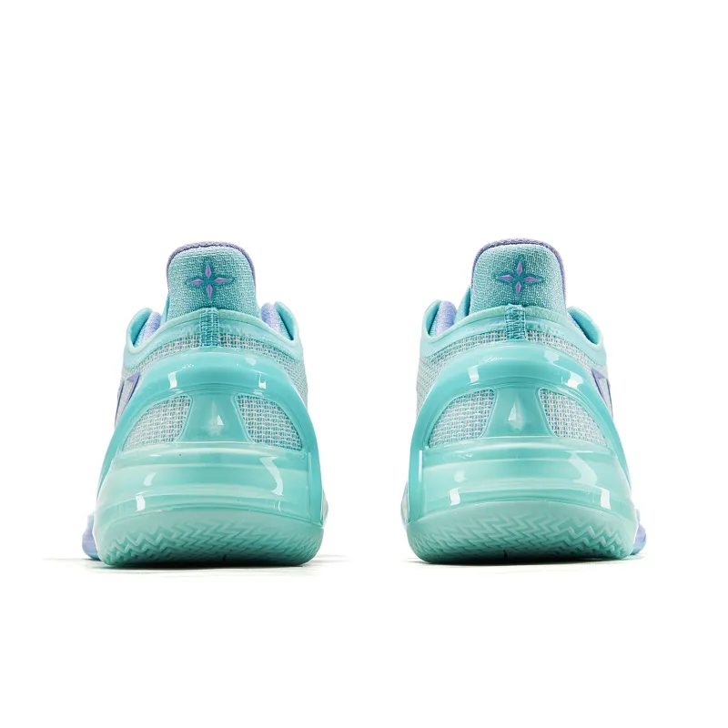 LiNing Blade 4V2 Cushioning Slip Resistant Support Lightweight Rebound Low Top Basketball Shoes Unisex Blue Cyan Purple-5