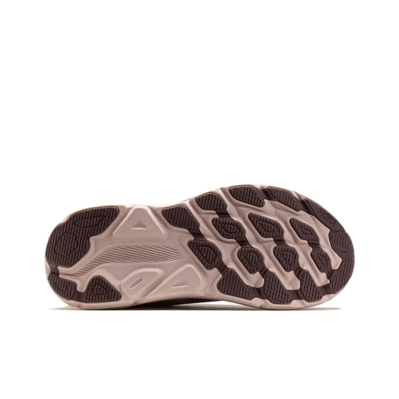 HOKA ONE ONE Clifton 9 Anti-Slip Wear-Resistant Low-Top Running Shoes Women's Pink-4