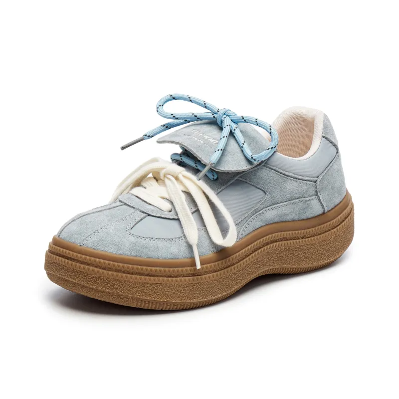 Teenmix Wave German Army Trainers Cushioning Lightweight Slip Resistant Low Top Casual Shoes Women's-1