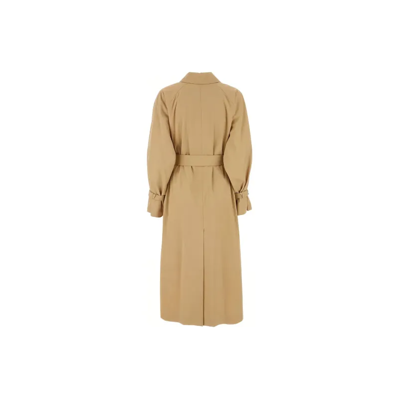 MaxMara Belted Collared Trench Coat-1