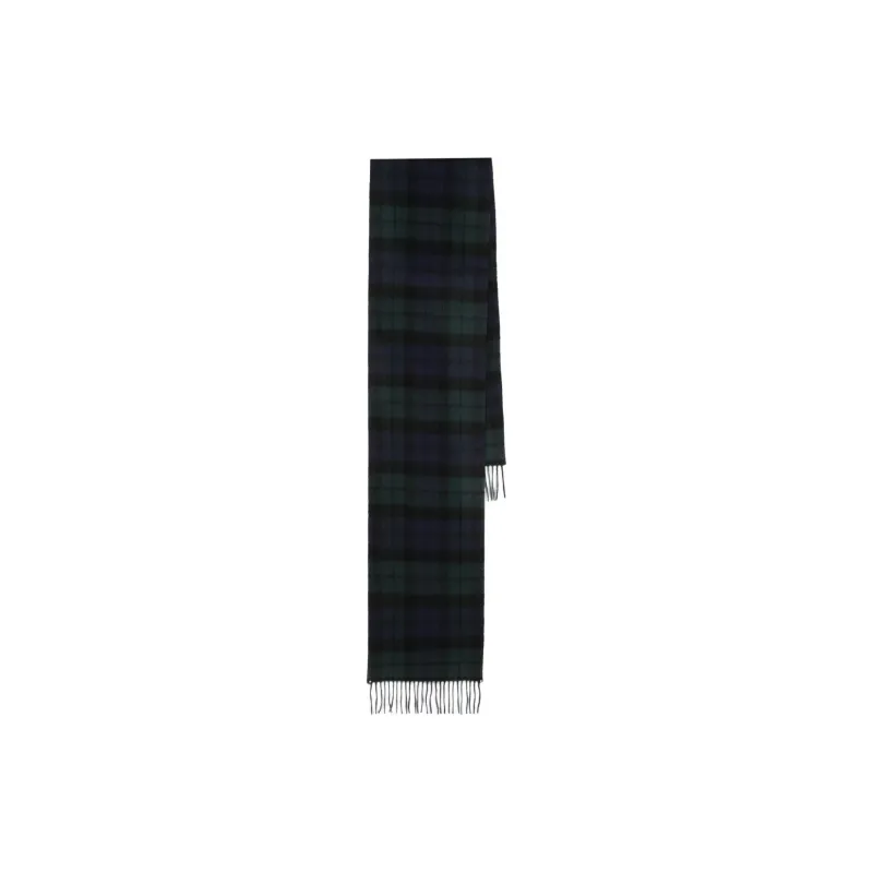 BARBOUR Tartan-check Wool Scarf-1