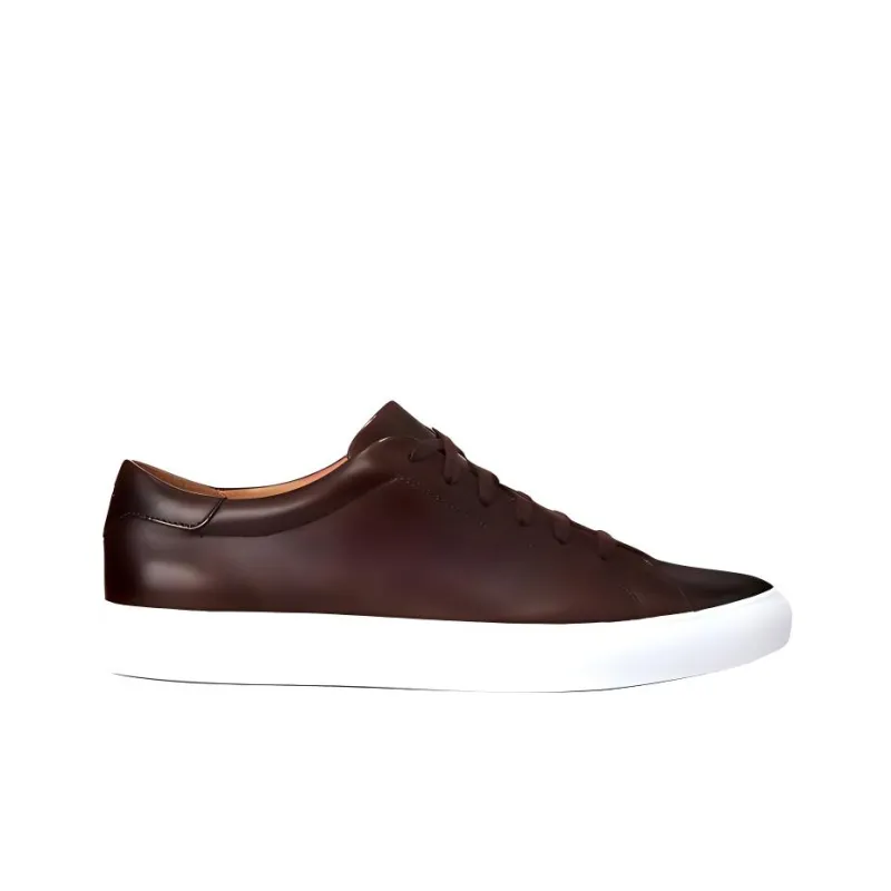 Polo Ralph Lauren Jermain Skateboard Shoes Men's Brown-1