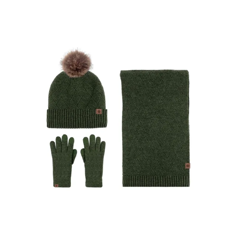 YUZHAOLIN Wool Knit Scarves Women's-4