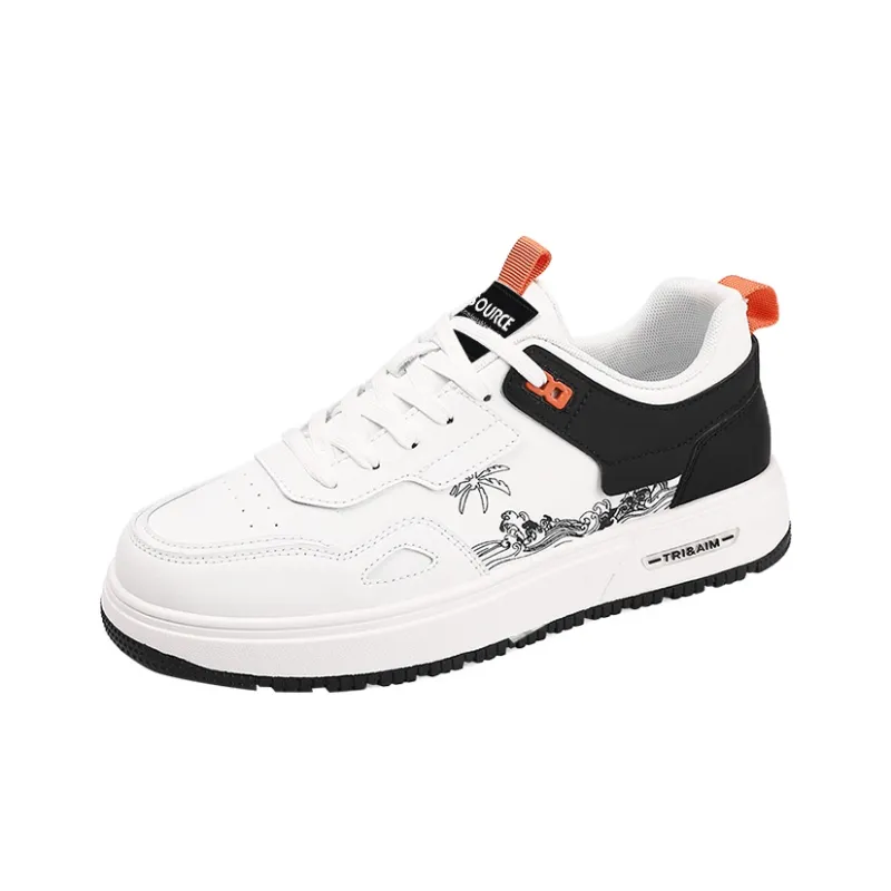 SOURCE Slip Resistant Cushioning Abrasion Resistant Breathable Low Top Skateboard Shoes Men's-3