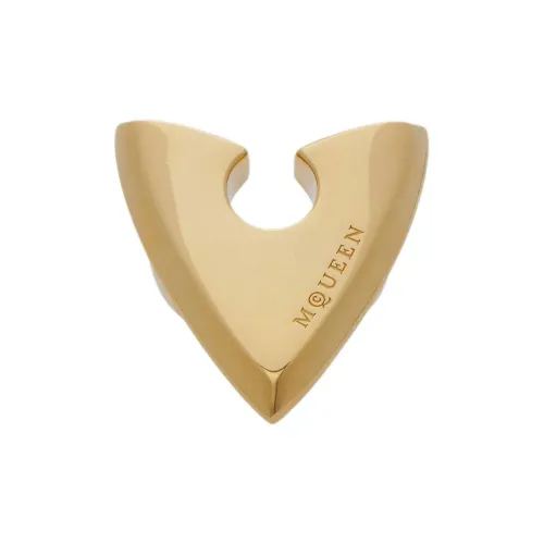 Alexander McQueen Brass Rings Women's Gold