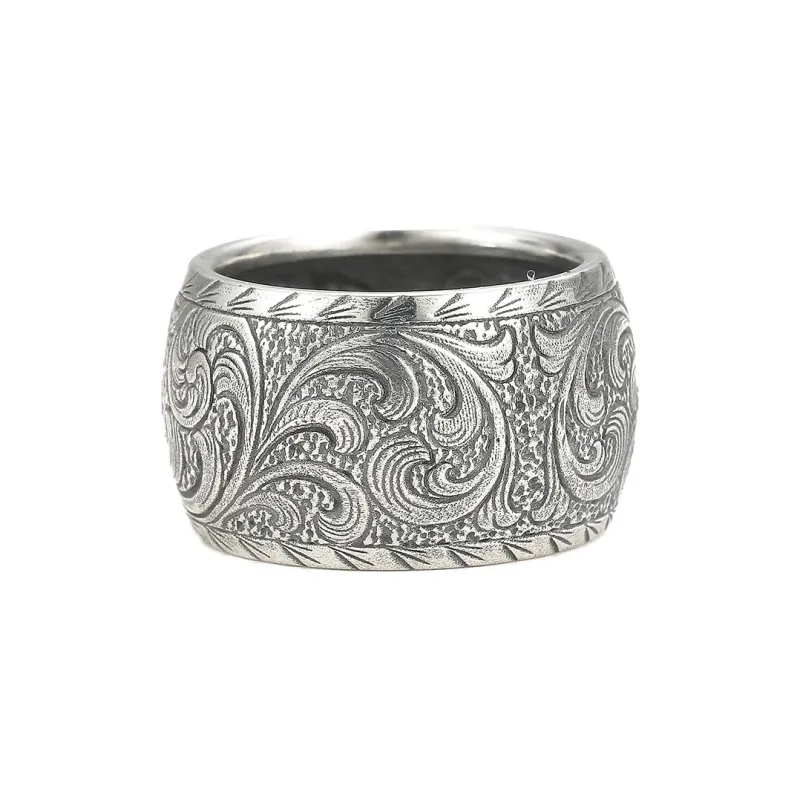 Ruibeila 925 Sterling Silver Rings Men's-4
