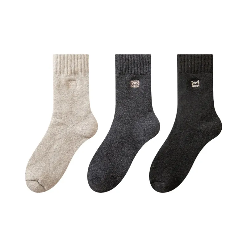 MIIOW Mid Calf Socks Unisex 3 Pack-35