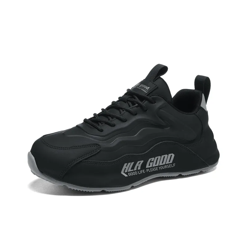 HLA Platform Fleece Lined Height Increasing Slip Resistant Sports Versatile Running Chunky Sneakers Men's-12