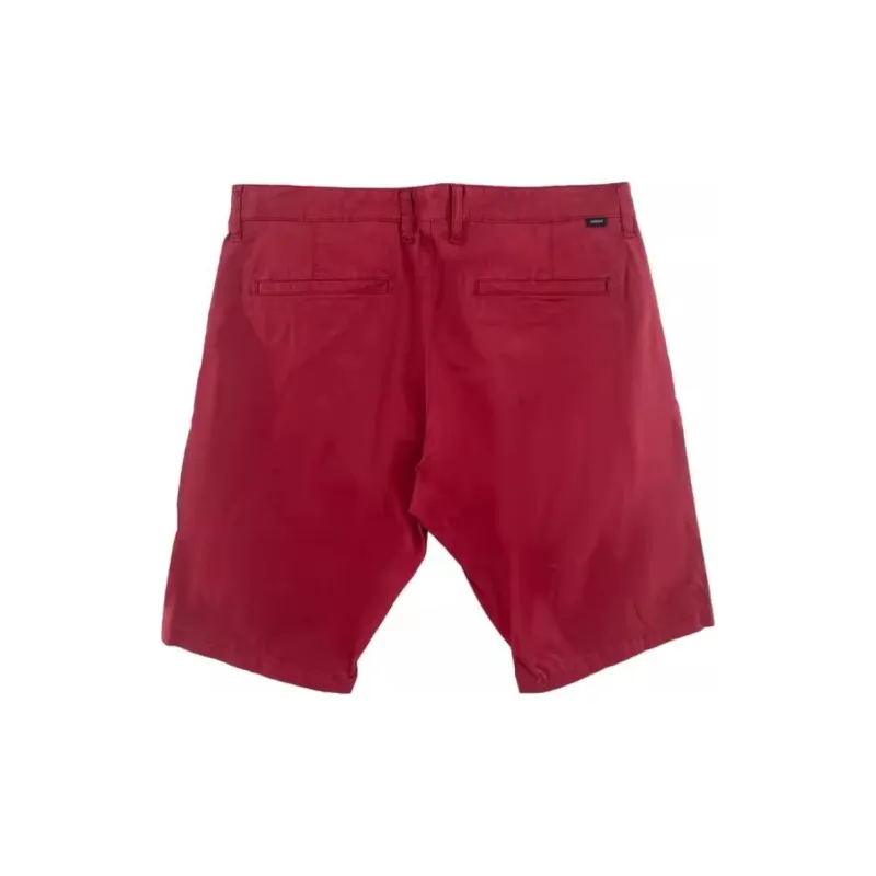 ARMANI JEANS Denim Shorts Men's Red-1