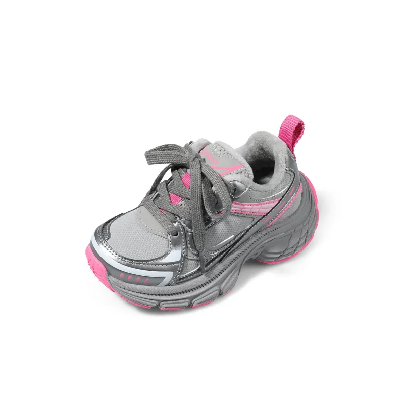 ST&SAT Slip Resistant Lightweight Cushioning Warm Low Top Kids Lifestyle Shoes Kids'-10