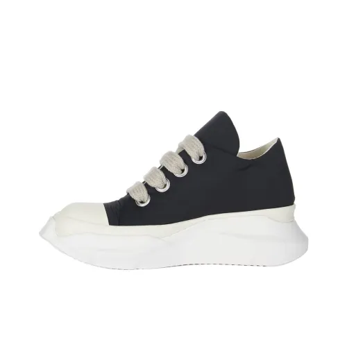 Rick Owens DRKSHDW Low Top Skateboard Shoes Women's Black