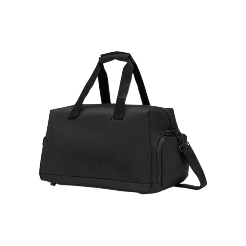 DESCENTE Move Pack PU Shoulder Bag, Crossbody Bag, Handbag, Travel Bag 35L Men's Black-2