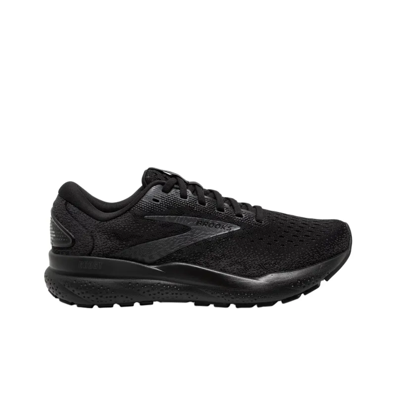 Brooks Anti Slip Wear Resistant Low Top Running Shoes Women's Black-1