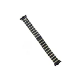 One Bead Ceramic-Black Medium Gold