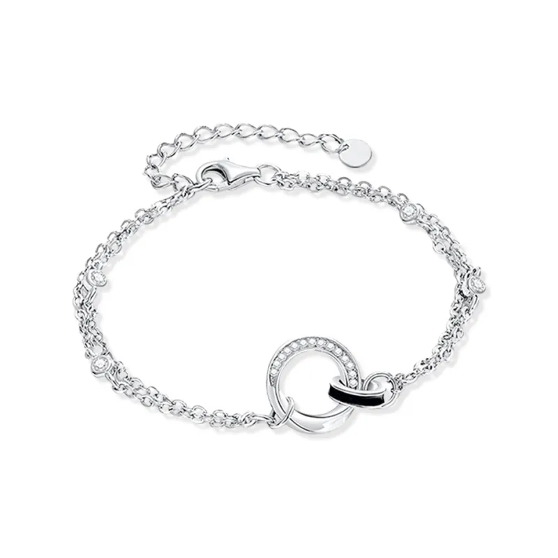 STQ S925 Silver Bracelets Unisex-4
