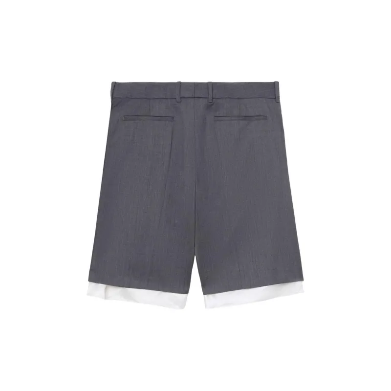 PETER DO Virgin Wool Shorts-1
