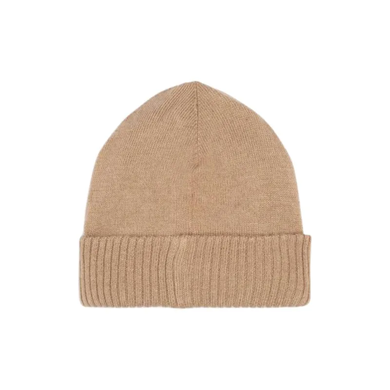 HUGO BOSS Knitted Fabric Beanies Kids' Brown-1