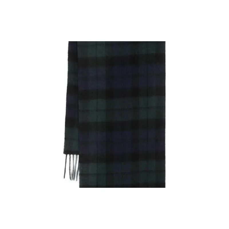 BARBOUR Tartan-check Wool Scarf-2