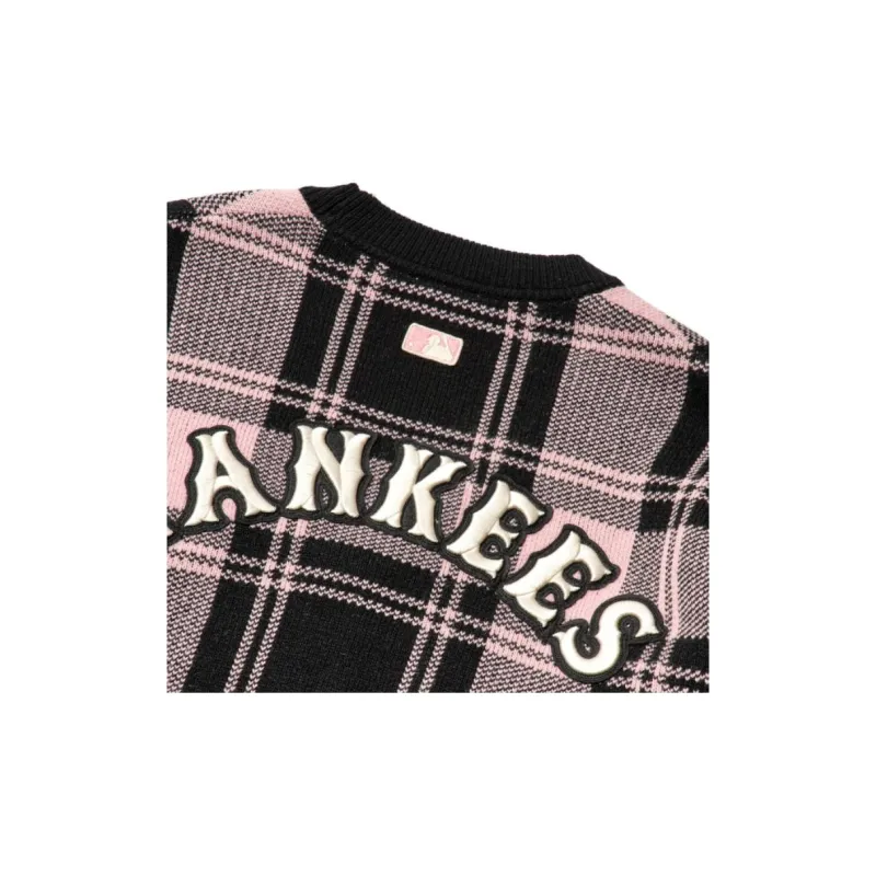 MLB New York Yankees Sweaters Unisex Pink-2