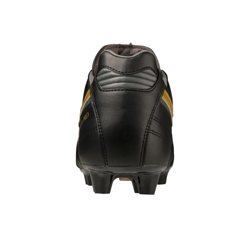 Mizuno MORELIA 2 Anti Slip Wear Resistant Soccer Shoes Unisex Black Gold-3
