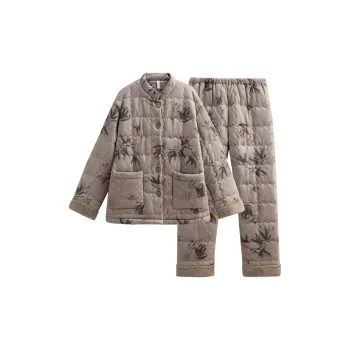 Same Language Pajama Set Women's Dusty Gray