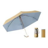 Flat 6-Fold Gold Glue-Dusty Blue