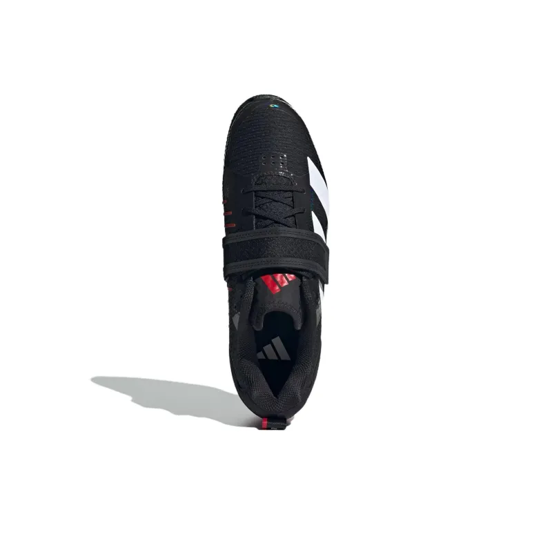 Adidas Adipower 3 Core Black Cloud White Pure Ruby-3