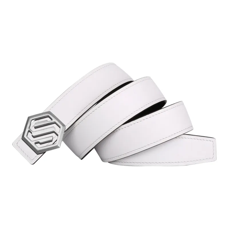 CATELLES Top Grain Cow Leather Leather Belts Unisex 3cm-9
