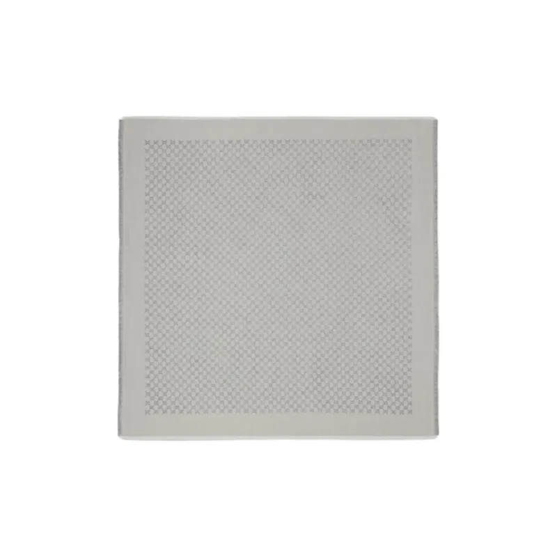 GUCCI Monogrammed Fringe Edge Scarf-0