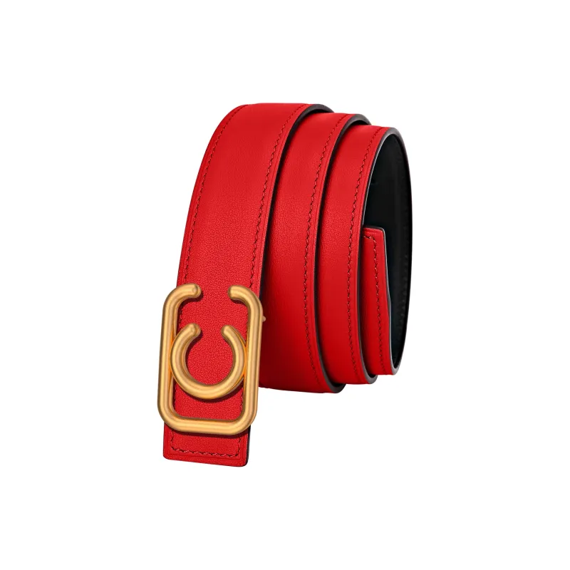 CATELLES Top Grain Cow Leather Leather Belts Unisex Width  3cm-16