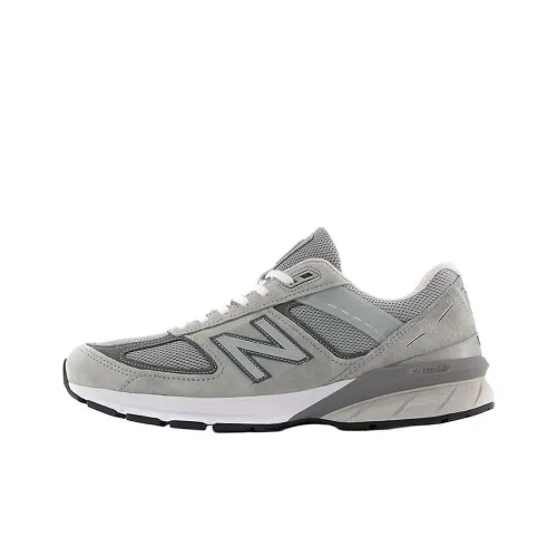 New Balance NB 990 V5 Anti Slip Wear Resistant Low Top Casual Running Shoes Men's Gray