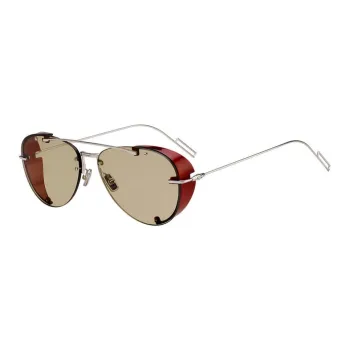 DIOR Metal Aviator Sunglasses Men's Palladium Gold