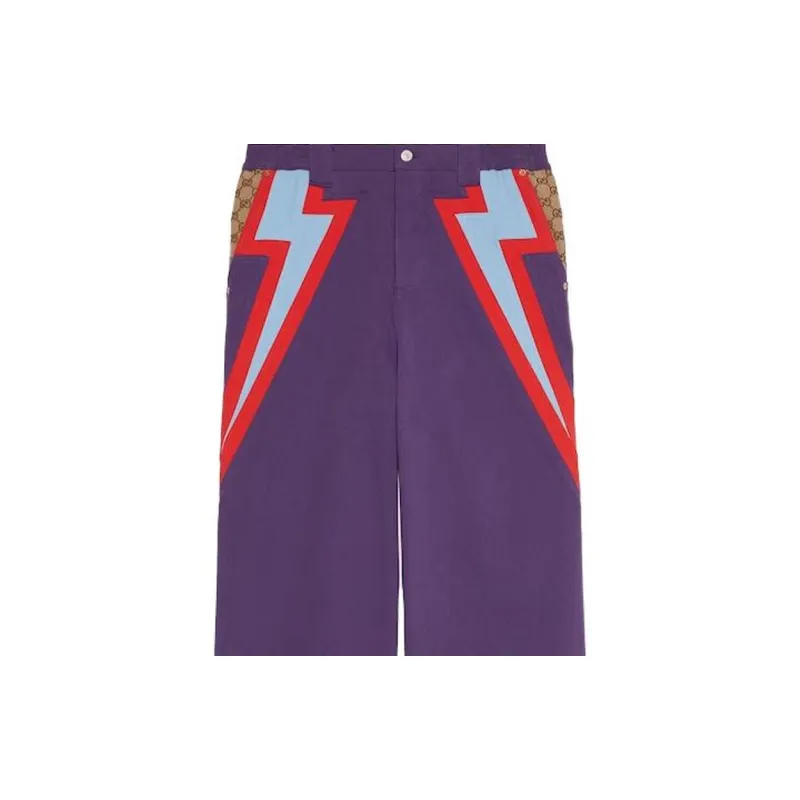 GUCCI Jeans Men Purple-3