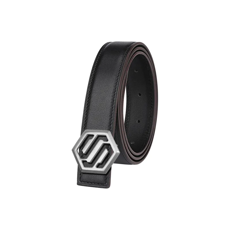 CATELLES Top Grain Cow Leather Leather Belts Unisex 3cm-0